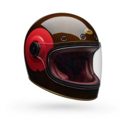 Casque moto Bell Bullit GT Carbon TT - Rouge Or