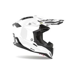 Casque moto cross Airoh 2026 Aviator 3 FIM Color - Blanc 2