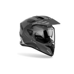 Casque moto adventure Airoh 2026 Bandit Color - Gris 2