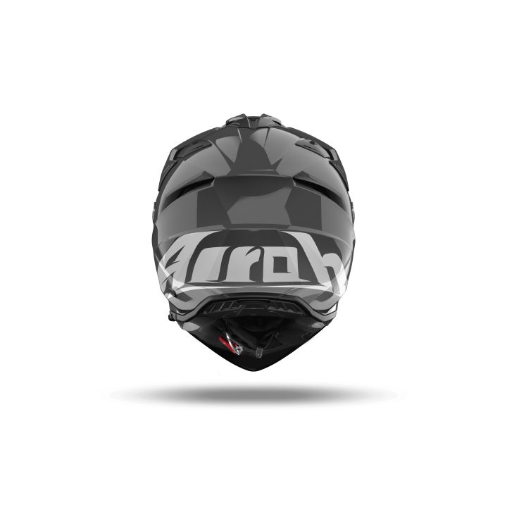 Casque moto adventure Airoh 2026 Bandit Color - Gris