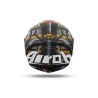Casque moto AirohConnor Samurai - Gris Rouge