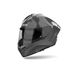 Casque moto AirohMatryx Color - Gris Anthracite