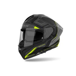 Casque moto AirohMatryx Rocket - Jaune