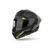 Casque moto AirohMatryx Rocket - Jaune