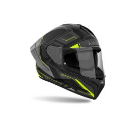 Casque moto AirohMatryx Rocket - Jaune 2