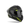 Casque moto AirohMatryx Rocket - Jaune