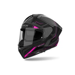 Casque moto AirohMatryx Rocket - Rose