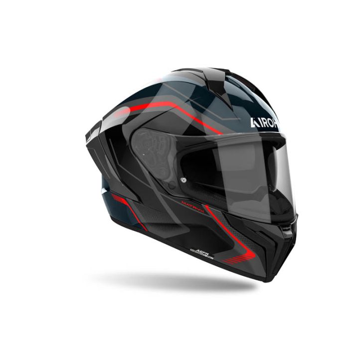 Casque moto AirohMatryx Wide - Rouge