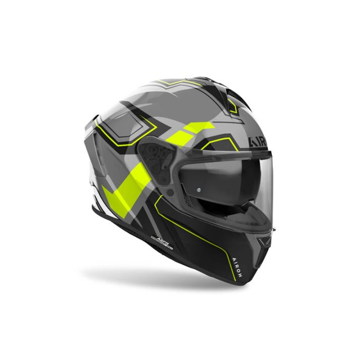 Casque moto AirohSpark 2 Dart - Jaune