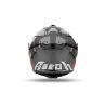 Casque moto AirohSpark 2 Dart - Rouge