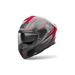 Casque moto AirohSpark 2 Shadow - Rouge