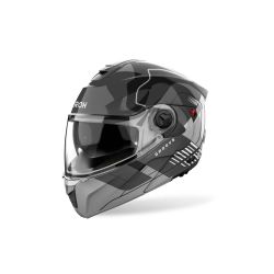Casque moto modulable AirohSpecktre Groove - Gris