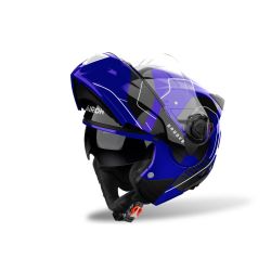 Casque moto modulable AirohSpecktre Groove - Bleu 2