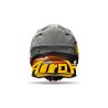 Casque moto cross AirohTwist 3 Adventure - Gris Jaune