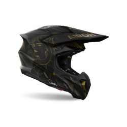 Casque moto cross AirohTwist 3 Titan - Noir Or 2