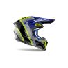 Casque moto cross AirohAviator 3 Hima - Bleu