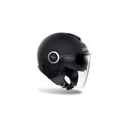 Casque moto jet AirohHelyos Color - Noir 2