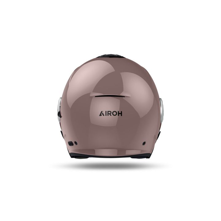 Casque moto jet AirohHelyos Color - Rose