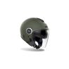 Casque moto jet AirohHelyos Color - Vert