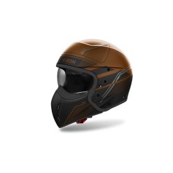 Casque moto modulable AirohJ 110 Slim - Bronze Gris