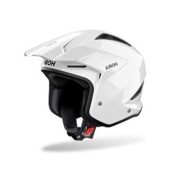 Casque moto jet AirohTRR II Color - Blanc