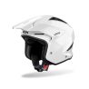 Casque moto jet AirohTRR II Color - Blanc