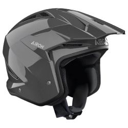 Casque moto jet AirohTRR II Color - Gris