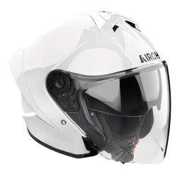 Casque moto jet AirohH 21 Color - Blanc 2