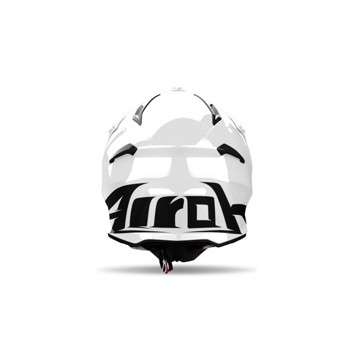 Casque moto cross AirohAviator 3 Ace Color - Blanc