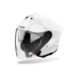 Casque moto jet AirohH 21 Color - Blanc