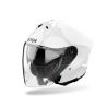 Casque moto jet AirohH 21 Color - Blanc