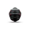 Casque moto modulable AirohMathisse II Magnet - Gris Noir rouge