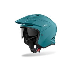 Casque moto jet Airoh 2026 Kombakt Color - Vert