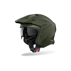 Casque moto jet Airoh 2026 Kombakt Color - Vert