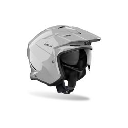 Casque moto jet Airoh 2026 Kombakt Color - Gris 2