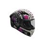 Casque moto Airoh 2026 Connor Bloom - Blanc Violet