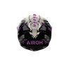 Casque moto Airoh 2026 Connor Bloom - Blanc Violet