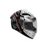 Casque moto Airoh 2026 Connor Masker - Gris Rouge
