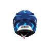 Casque moto Airoh 2026 GP 800 Swain - Bleu Blanc