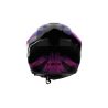 Casque moto Airoh 2026 Spark Lively - Violet Blanc Noir