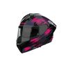 Casque moto Airoh 2026 Spark Lively - Violet Blanc Noir