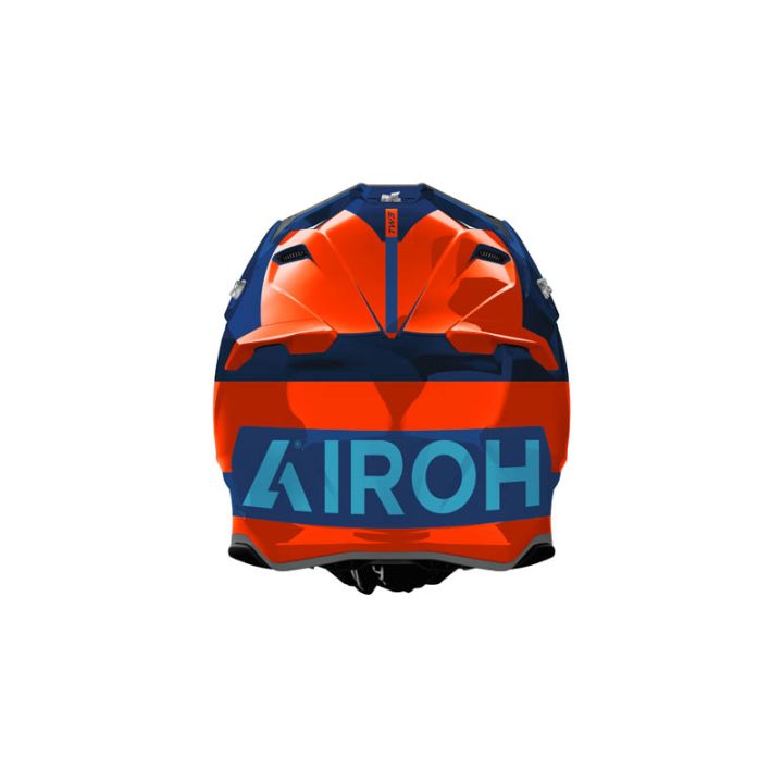 Casque moto cross Airoh 2026 Twist 3 Fancy - Orange