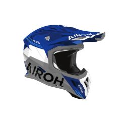 Casque moto cross Airoh 2026 Aviator Ace 2 Fury - Bleu 2