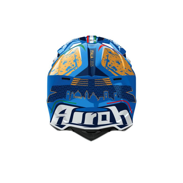 Casque moto cross Airoh 2026 Wraaap6 Days Italie -