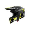 Casque moto cross Airoh 2026 WraaapConquer - Jaune