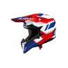 Casque moto cross Airoh 2026 WraaapVision - Rouge