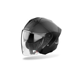 Casque moto jet AirohH 21 Color - Noir