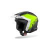 Casque moto jet AirohTRR II Hunt - Jaune