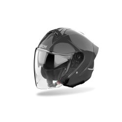Casque moto jet AirohH 21 Color - Gris foncé 2
