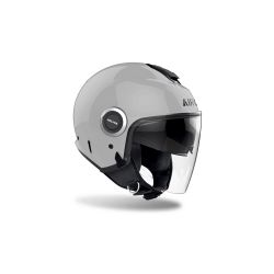Casque moto jet AirohHelyos Color - Gris 2